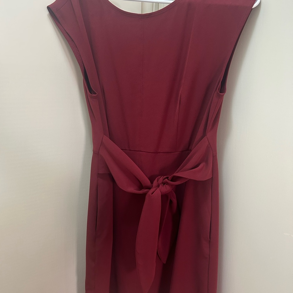 LOFT Burgundy Dress